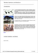 دانلود کتاب معماری : معماری مدرن با بامبو