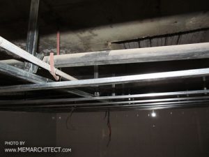 زیر سازی سقف کناف 2